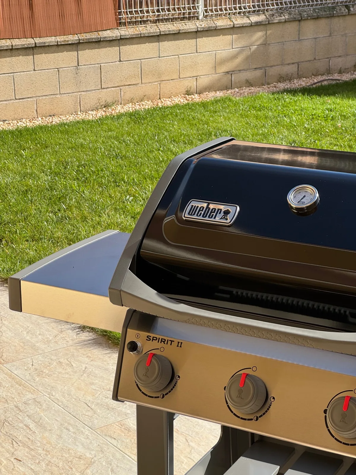 Detalle de barbacoa